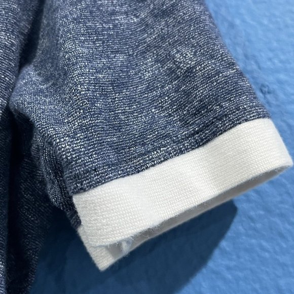 Raging Bull Red White Blue Polo Shirt Yon Andre Rugby Women Size XS - Picture 5 of 15